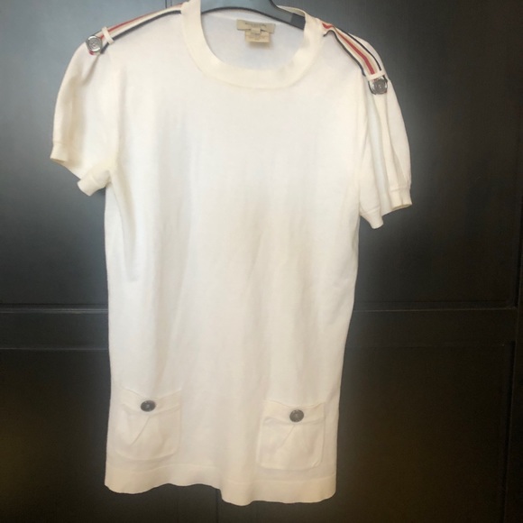 Burberry s/s shirt with shoulder stripes & pockets - Picture 4 of 16